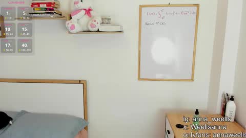  Anna Weells  online show from February 1, 2026, 4:05 pm