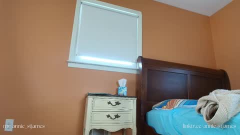 Snapshot of annie_stjames chatting on October 10, 2025, 7:02 pm Annie St. James online show from October 10, 2025, 7:02 pm