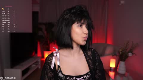 Snapshot of anniehillofficial_ chatting on January 19, 2025, 7:47 pm anniehillofficial_ online show from January 19, 2025, 7:47 pm