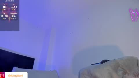 Snapshot of anny_ferrer1 chatting on June 1, 2026, 9:27 pm Hello Open Pvt Moans from lovense Tell me Fav 14 34 69 Especial level 34 online show from June 1, 2026, 9:27 pm