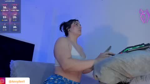 Snapshot of anny_ferrer1 chatting on June 10, 2026, 9:35 pm Hello Open Pvt Moans from lovense Tell me Fav 14 34 69 Especial level 34 online show from June 10, 2026, 9:35 pm