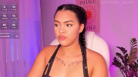 Snapshot of aphrodite_sweet chatting on October 17, 2025, 7:27 pm Karla online show from October 17, 2025, 7:27 pm