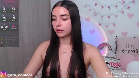 Snapshot of aratna_coluccii chatting on February 18, 2025, 7:10 am Aratna my dream 3000 tokens online show from February 18, 2025, 7:10 am