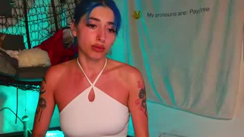 Snapshot of ariavossx chatting on July 29, 2026, 10:08 pm Aria online show from July 29, 2026, 10:08 pm