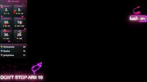 ARII VEGA online show from February 7, 2025, 4:27 am