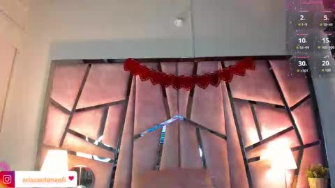 Snapshot of arisantana chatting on February 19, 2025, 4:11 pm Aria online show from February 19, 2025, 4:11 pm