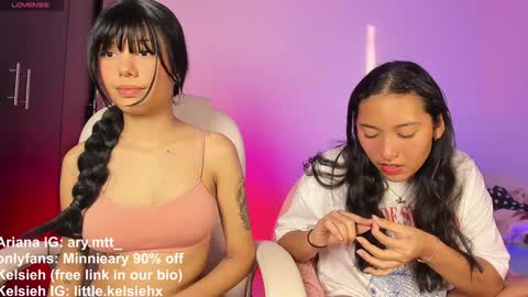 Snapshot of ary_and_kel chatting on February 5, 2025, 10:33 pm Ariana and Kelsieh online show from February 5, 2025, 10:33 pm