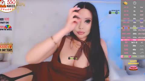 Snapshot of asian_gf chatting on December 31, 2024, 5:44 am usually start stream about 10 pm PST 1 am EST online show from December 31, 2024, 5:44 am