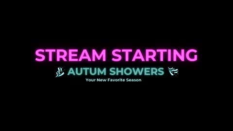 Autum Showers online show from April 30, 2026, 7:14 am