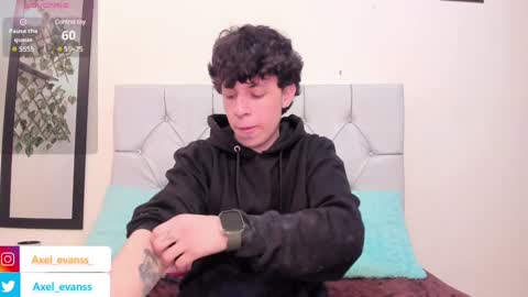 Axel Evanss online show from January 13, 2025, 2:00 pm