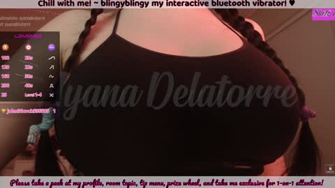 Snapshot of ayanadelatorre chatting on December 19, 2024, 3:07 am Ayana Delatorre online show from December 19, 2024, 3:07 am