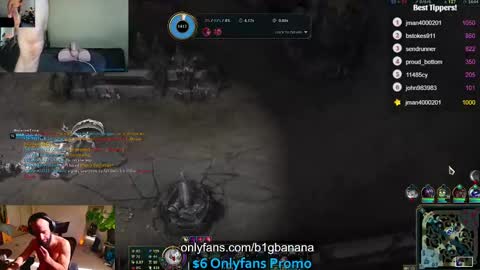 b1gbanana online show from February 18, 2025, 10:47 pm