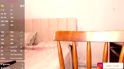 Snapshot of bebe_sua chatting on January 19, 2025, 2:25 am Jennifer online show from January 19, 2025, 2:25 am