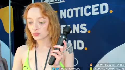 Snapshot of beckthetongue chatting on October 24, 2025, 10:06 pm Beck the tongue online show from October 24, 2025, 10:06 pm