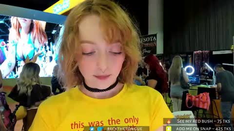 Snapshot of beckthetongue chatting on June 26, 2026, 10:58 pm Beck the tongue online show from June 26, 2026, 10:58 pm