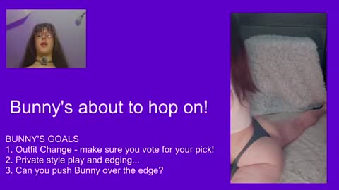 BendyBunnyx online show from July 13, 2026, 1:41 am
