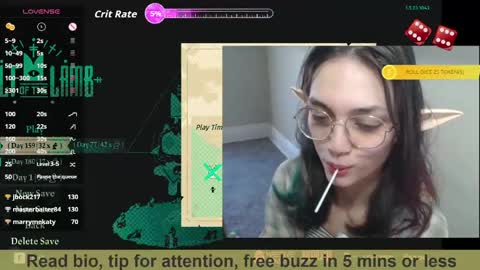 Bex Black online show from March 2, 2026, 5:53 pm