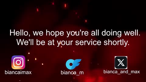 bianca and maxwell online show from October 9, 2025, 2:37 pm