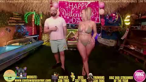 Mya and Angelo online show from February 17, 2026, 5:26 am