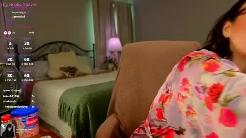 Snapshot of bigboobsmcgee2021 chatting on May 17, 2026, 9:33 pm Ms B Abby Miss Me Sub to my OnlyFansJoin Fan Club for -OR- 100tkmo online show from May 17, 2026, 9:33 pm