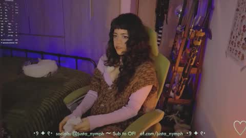   Im Nym  Justa nymph on twitter and IG online show from March 12, 2026, 11:55 pm