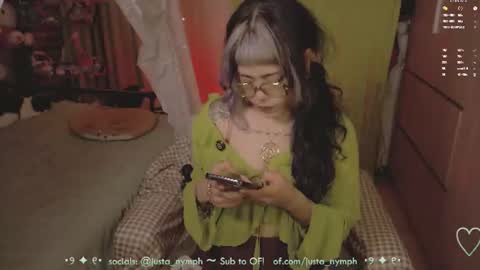   Im Nym  Justa nymph on twitter and IG online show from June 26, 2026, 12:37 am
