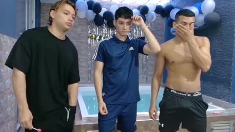 Snapshot of boysgang_sex chatting on September 12, 2025, 11:43 am Angelo Mark Fernando Taylor online show from September 12, 2025, 11:43 am