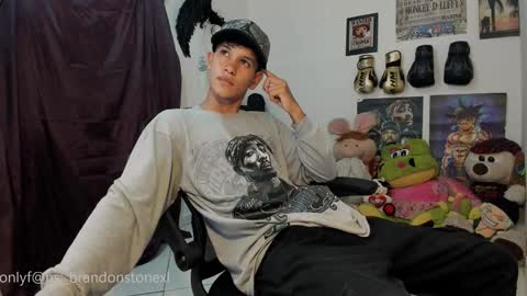 Snapshot of brandonstonexl chatting on February 25, 2026, 12:09 am Brandon Stone online show from February 25, 2026, 12:09 am