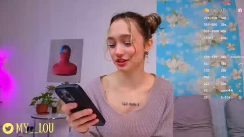 Snapshot of breeding_material chatting on June 16, 2026, 3:14 pm Ashley Dolce and Lou online show from June 16, 2026, 3:14 pm