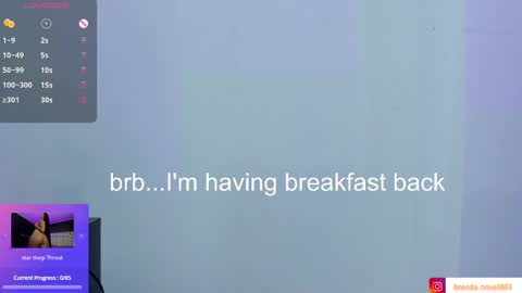 Brenda online show from February 27, 2025, 2:21 pm