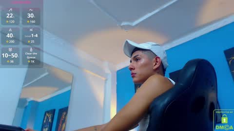 Snapshot of calavalerio chatting on January 27, 2025, 10:49 pm Valerio online show from January 27, 2025, 10:49 pm