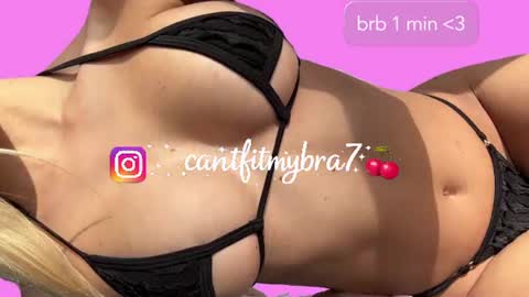 Snapshot of cantfitmybra chatting on June 29, 2026, 9:26 am your queen online show from June 29, 2026, 9:26 am