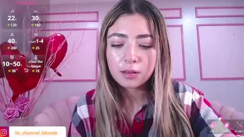 Snapshot of channel_blonde_a chatting on February 15, 2025, 8:01 pm channel_blonde_a online show from February 15, 2025, 8:01 pm