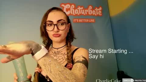 Snapshot of charliecake chatting on August 7, 2026, 4:31 pm Charlie Cake online show from August 7, 2026, 4:31 pm