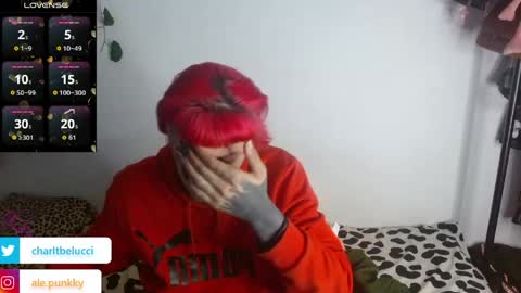 Snapshot of charlotbelucci_ chatting on May 7, 2026, 9:14 am Ale punky online show from May 7, 2026, 9:14 am