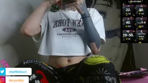 Snapshot of charlotbelucci_ chatting on June 14, 2026, 10:06 am Ale punky online show from June 14, 2026, 10:06 am