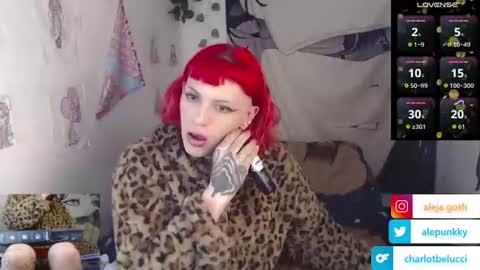 Snapshot of charlotbelucci_ chatting on July 20, 2026, 11:45 am Ale punky online show from July 20, 2026, 11:45 am