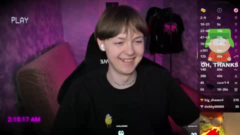 lynxy online show from March 11, 2025, 11:15 pm