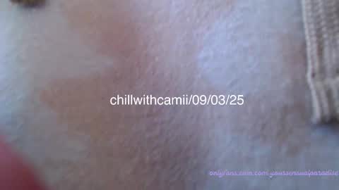 Snapshot of chillwithcamii chatting on March 9, 2025, 12:53 pm yoursensualparadise online show from March 9, 2025, 12:53 pm