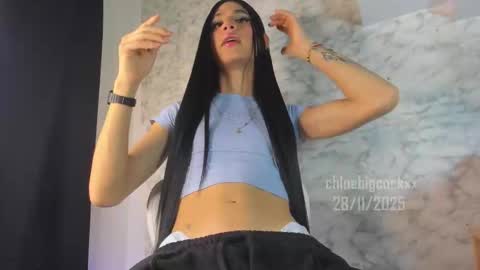 Snapshot of chloebigcockxx chatting on November 29, 2025, 12:24 am Im Chloe independent account online show from November 29, 2025, 12:24 am