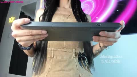 Snapshot of chloebigcockxx chatting on April 16, 2026, 3:40 am Im Chloe independent account online show from April 16, 2026, 3:40 am