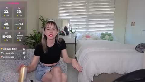 Snapshot of crazy_ass_stacy chatting on July 6, 2026, 3:03 pm Stacy 2pm to 6pm mon-fri 3 CAT online show from July 6, 2026, 3:03 pm