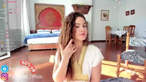 Snapshot of crazypaty chatting on February 9, 2025, 3:34 pm Patricia Lpez online show from February 9, 2025, 3:34 pm