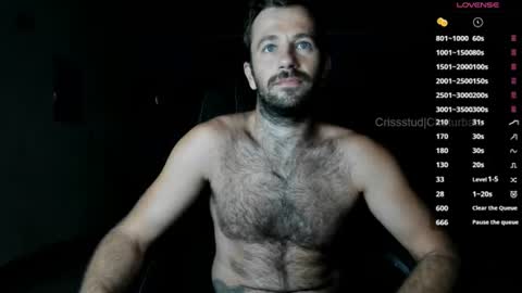 Snapshot of crissstud chatting on June 12, 2026, 2:21 am Criss online show from June 12, 2026, 2:21 am