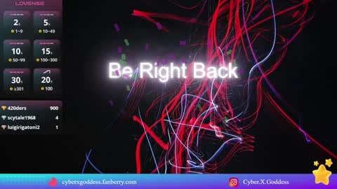 Lily Goddess online show from January 26, 2025, 4:41 am