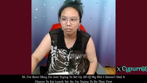 Snapshot of cypurr chatting on July 12, 2026, 8:11 pm Adrian AdriNyaan online show from July 12, 2026, 8:11 pm