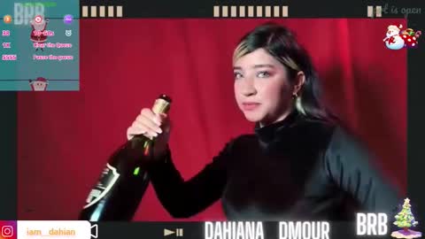 Dahiana  online show from December 5, 2025, 12:03 pm