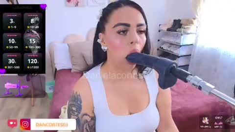Snapshot of danielacortes03 chatting on June 25, 2026, 6:01 pm I think I will close this page please leave me a message if you want to know about me online show from June 25, 2026, 6:01 pm