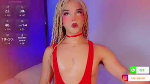 DANNI LEE online show from March 17, 2026, 7:06 pm