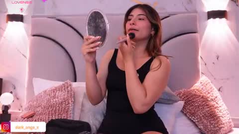 Snapshot of darkangelx_ chatting on July 13, 2026, 10:12 pm Angel Darcy online show from July 13, 2026, 10:12 pm